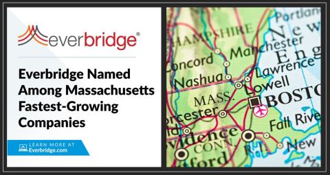 Everbridge Awarded as a Top 30 Fastest-Growing Market Leader in Massachusetts (Photo: Business Wire)