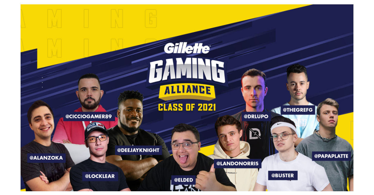 Gillette® anuncia o retorno da Gillette Gaming Alliance