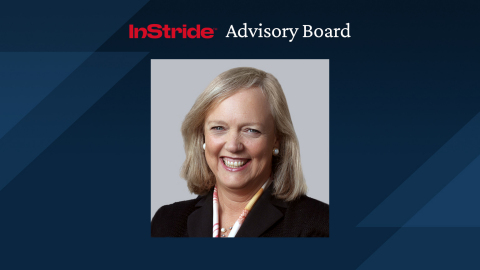 Meg Whitman joins InStride Advisory Board (Graphic: Business Wire)