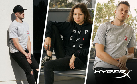 HyperX Kicks Off Initial GG Apparel Collection with Champion® Athleticwear (Photo: Business Wire)