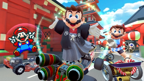 The Mario Kart Tour game for smart devices will feature a Mario Tour available to play beginning March 9 and running until March 23. (Graphic: Business Wire)
