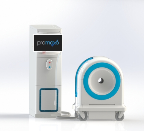 Promaxo's single-side MRI system that is cleared for an office setting  (Photo: Business Wire)