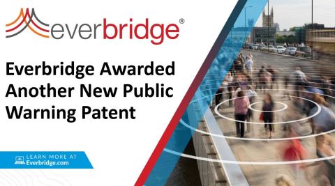 Everbridge Awarded Revolutionary New Public Warning Patent (Photo: Business Wire)