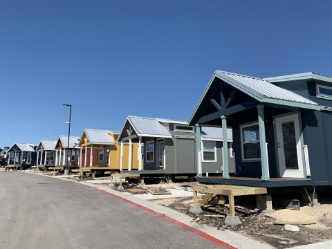 EXPANSION PLANS: A $750,000 Affordable Housing Program subsidy from Frost Bank and the Federal Home Loan Bank of Dallas will help an Austin community called Community First! Village expand to build 76 more affordable homes for people coming out of chronic homelessness situations. (Photo: Business Wire)