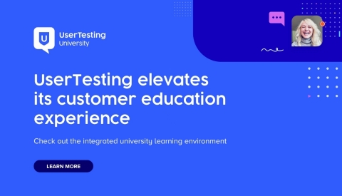 original UserTesting University (Graphic: Business Wire)