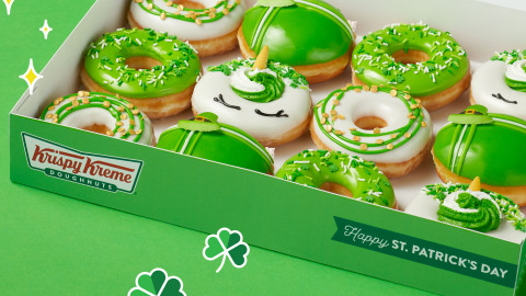 All guests wearing green get one free O’riginal Glazed Doughnut March 16 & 17 (Photo: Business Wire)