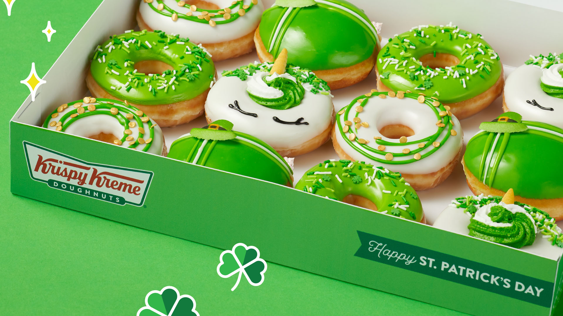 New Krispy Kreme Donuts Mars - Krispy Kreme Introduces New Luck O The