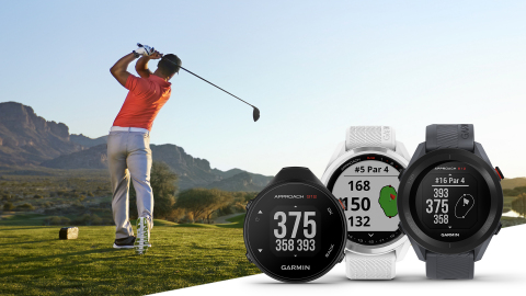 Garmin expands its Approach® with a new lineup of GPS golf devices (Photo: Business Wire)