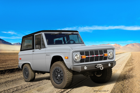 original Classic Recreations Classic Ford Bronco Restomod (Photo: Business Wire)