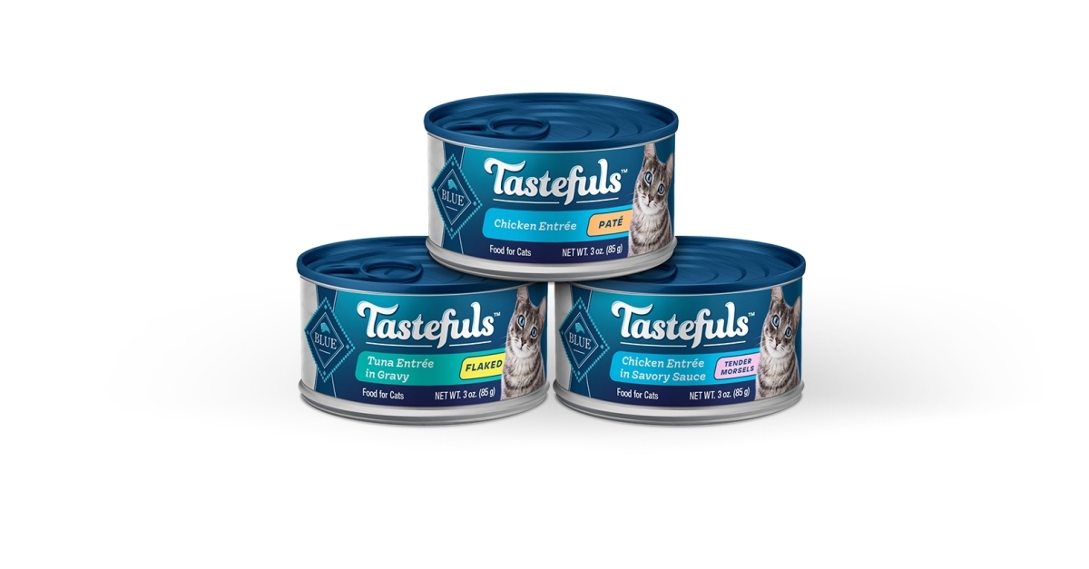 New BLUE Tastefuls Moist Cat Meals Solves Pet Dad and mom’ Mealtime Angst by Bringing Collectively Style and Diet