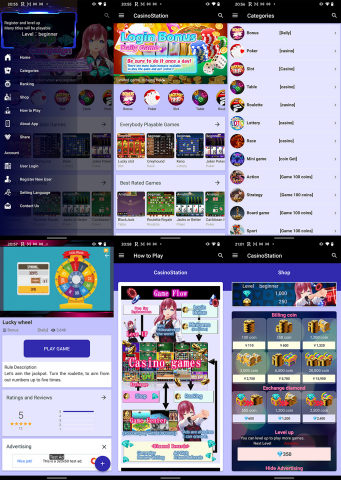 thumbnail New screenshots from Casino Station! (Graphic: Business Wire)