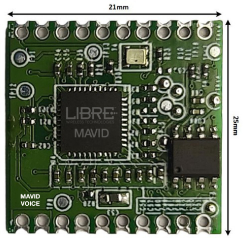 Libre Wireless MAVID Voice Module: Embedded miniature hardware and software solution enabling local voice interface and control of any electronic device. (Photo: Business Wire)