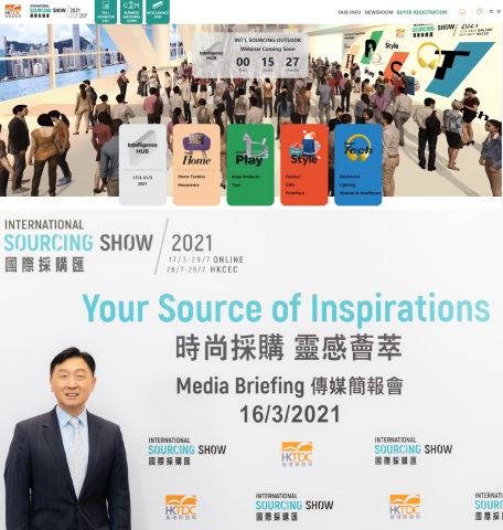 thumbnail In risposta all’impatto della pandemia sulle fiere commerciali in tutto il mondo, l’HKTDC sta introducendo l’HKTDC International Sourcing Show che sarà tenuto in entrambi i formati – online e fisico. La parte online dell’esposizione inizierà il 17 marzo. Nel corso di una riunione online per i media tenutasi il 16 marzo per presentare l’evento, Benjamin Chau, Vicedirettore esecutivo dell’HKTDC, ha illustrato i punti salienti dell’esposizione (Foto: Business Wire)
