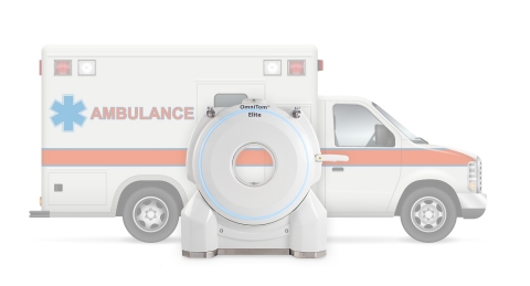 NeuroLogica introduces the SmartMSU™ with OmniTom® Elite CT Scanner, the next-generation mobile stoke unit for imaging on an ambulance (Photo: Business Wire)