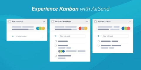 Experience Kanban with AirSend (Photo: Business Wire)