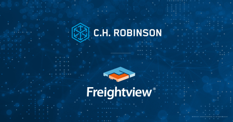 C.H. Robinson's Freightview technology is selected as the FedEx Compatible Solution of the Year for its innovative approach to freight automation and parcel connectivity. (Graphic: Business Wire)