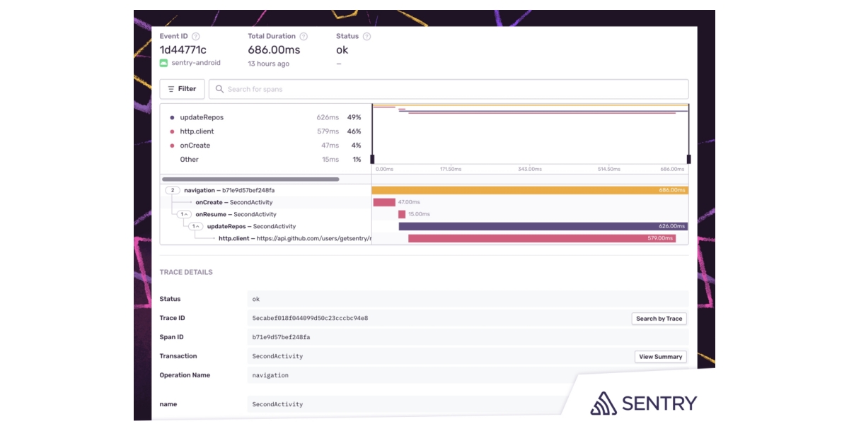 Sentry Adds Performance Monitoring for React Native Android and