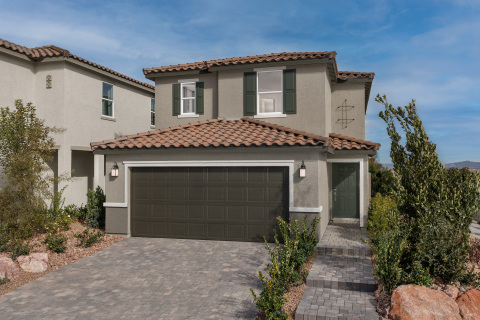 KB Home announces the grand opening of Tustin, a new-home community in highly desirable West Las Vegas. (Photo: Business Wire)