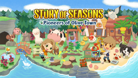 STORY OF SEASONS: Pioneers of Olive Town will be available on March 23. (Graphic: Business Wire)