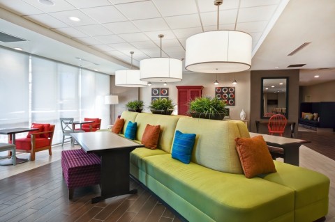 Stay for a while: the Home2 Suites offers free fast Wi-Fi and a laundry room.