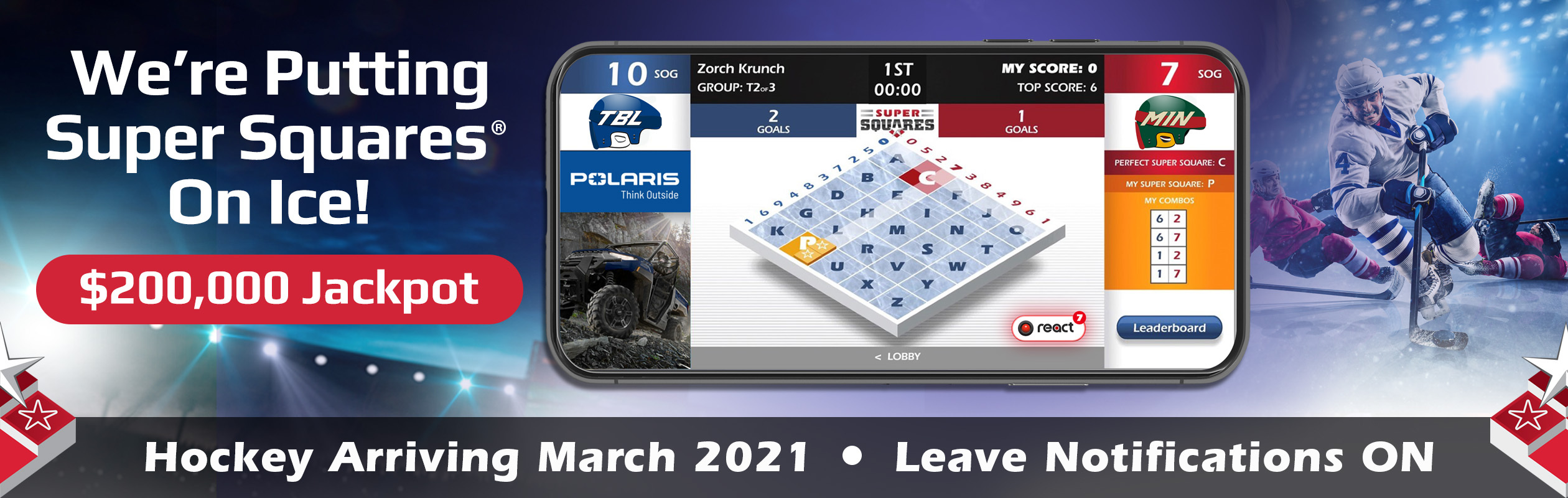 Super Squares® Takes Sports Prediction and Squares to a New Level