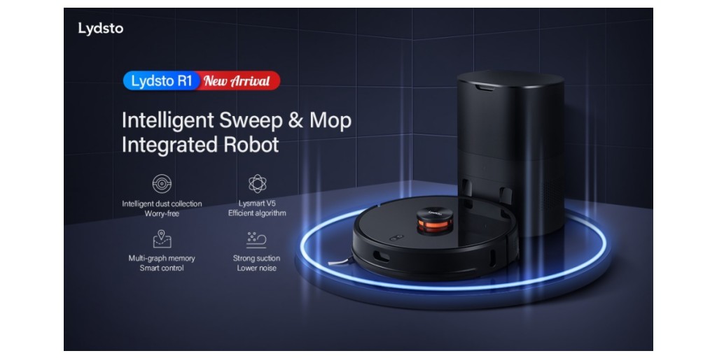 The Intelligent Lydsto R1 Dust Collection Robot Vacuum Is Coming