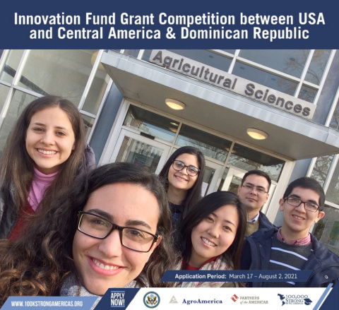 The 100,000 Strong in the Americas Innovation Fund Grant Competition for higher education, promoted by the Bureau of Western Hemisphere Affairs of the U.S. Department of State and supported by AgroAmerica, the U.S. Embassy in Guatemala, and the NGO Partners of the Americas, aims to impulse education initiatives through innovative models of academic training and student exchange programs between the United States and Central America & Dominican Republic, beginning in January 2022. Institutions of higher education in the United States and Guatemala, El Salvador, Honduras, Costa Rica, Panama, Belize, Nicaragua, and the Dominican Republic are invited to submit their 100K grant proposals to Partners of the Americas at 100kstrongamericas.org/grants before August 2, 2021. (Photo: Business Wire)