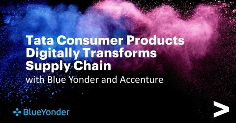 Tata Consumer Products Digitally Transforms Supply Chain with Blue Yonder and Accenture (Graphic: Business Wire)