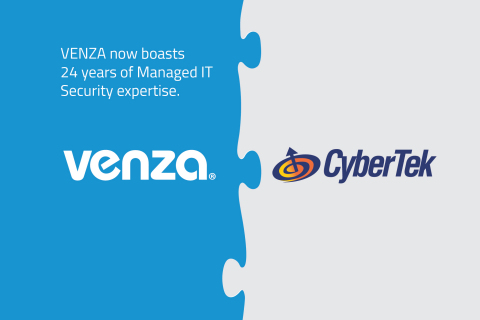 VENZA Acquires CyberTek to Deliver Holistic Cybersecurity and Managed IT Services.
