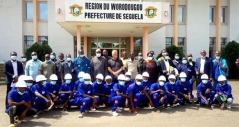 Figure 3. Local Graduates of Roxgold Training Program in Worodougou Region, Séguéla