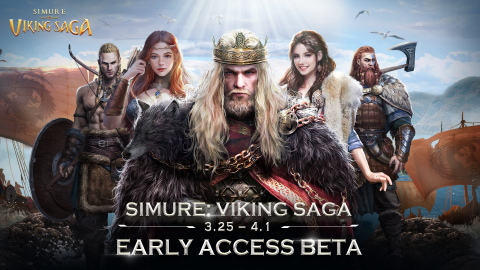 Simure: Viking Saga early access open on March 25th, 2021 (Graphic: Business Wire)