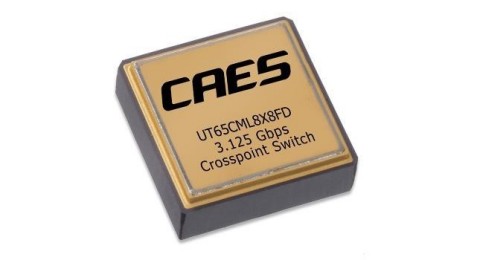 CAES UT65CML8X8FD Crosspoint Switch Attains Defense Logistic Agency QML Class Q and Q+ Rating (Photo: Business Wire)