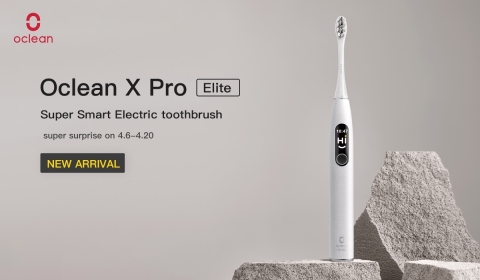 Oclean X Pro Elite super smart electric toothbrush leads the era of intelligent toothbrush (Graphic: Business Wire)