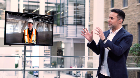 Left to Right: Terry Rock, President and CEO of Platform Calgary and Claudio Rojas, CEO of National Angel Capital Organization (Photo: Business Wire)