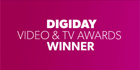 Digiday Video & TV Awards Winner (Graphic: Business Wire)