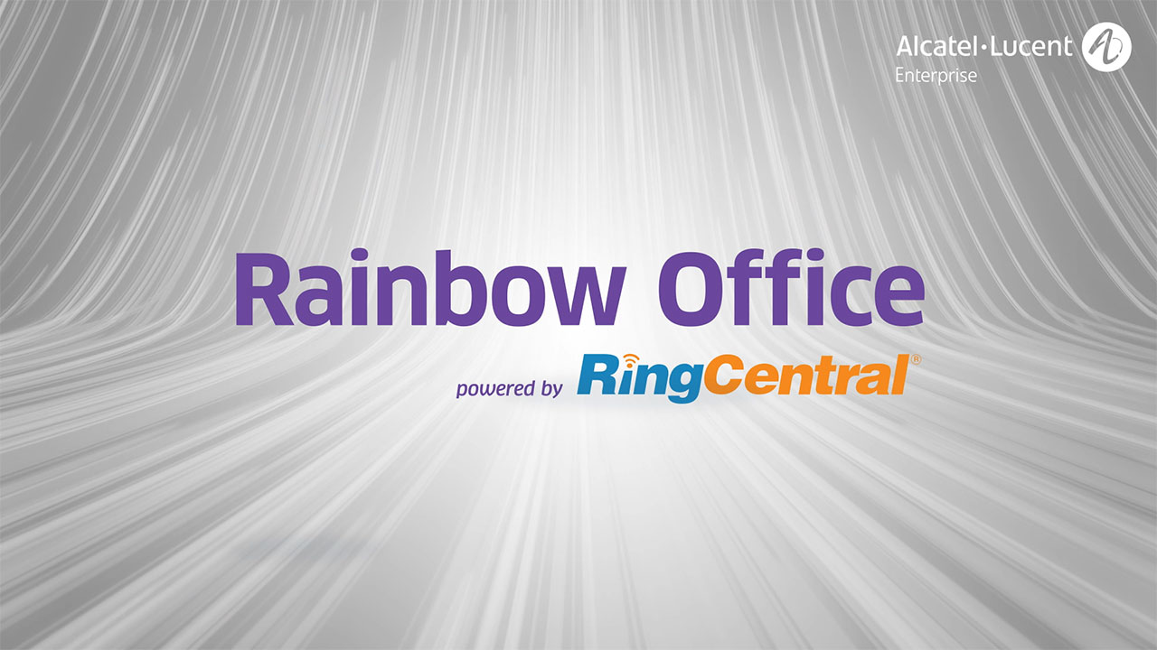 Alcatel-Lucent Enterprise et RingCentral lancent en Belgique, Rainbow Office powered by RingCentral, une nouvelle solution de communication dans le cloud.