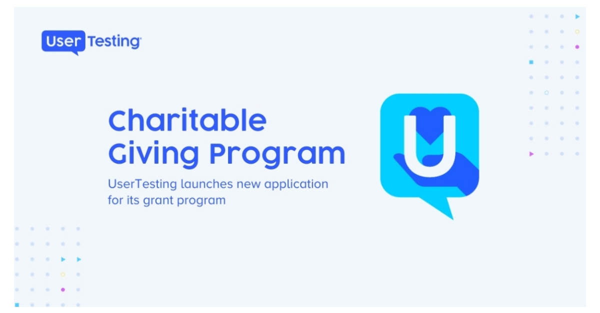 UserTesting lance un nouveau processus de demande de subvention pour ...