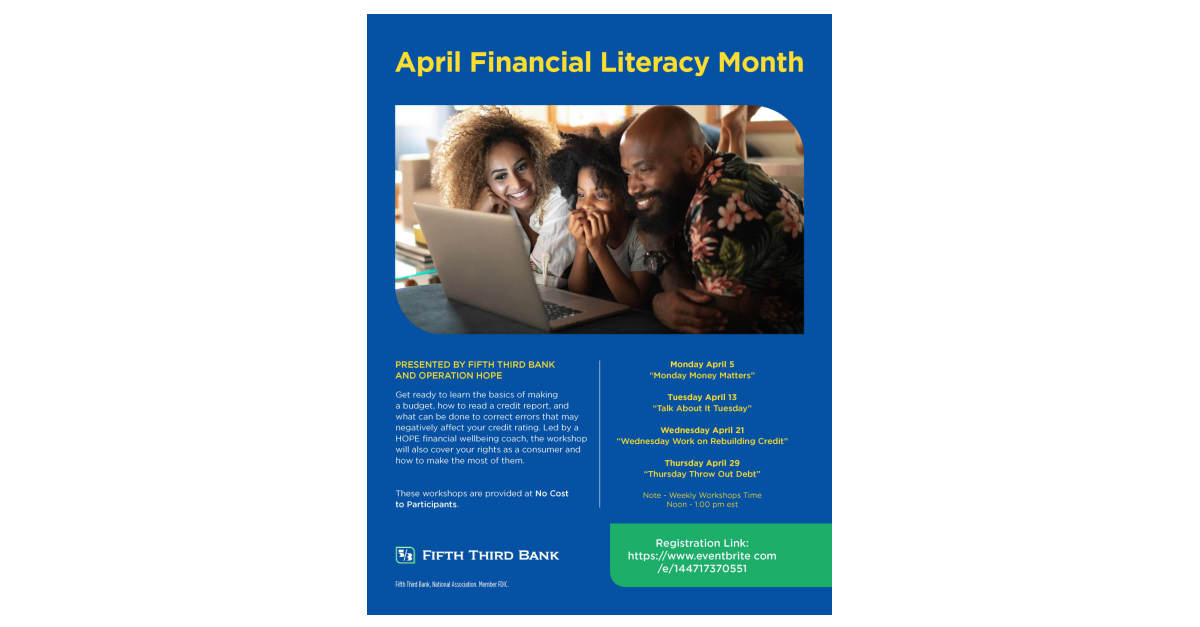 Fifth Third Marks National Financial Capability Month With Virtual