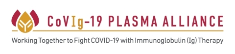 CoVIg-19 Plasma Alliance Logo