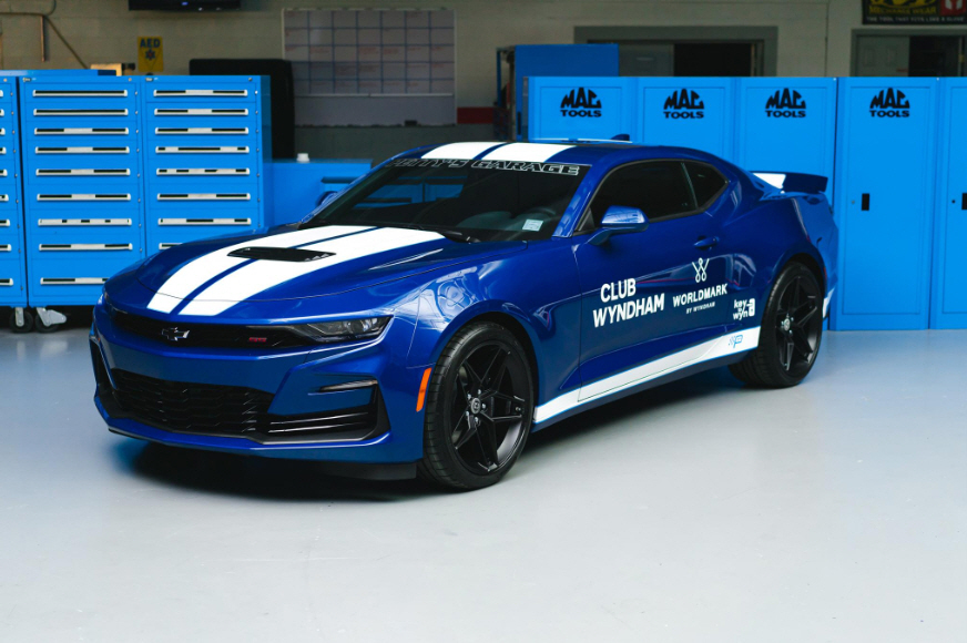 Wyndham Destinations Offers Vacationers A Chance To Win Custom Built 2021 Chevy Camaro Ss From Petty S Garage Business Wire