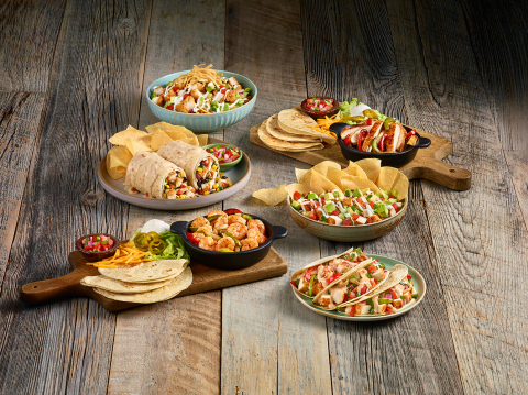 Now for a limited time, guests can try Ruby’s FreshMex entrees starting at $8.99, including Chicken, Shrimp or Veggie Fajitas, Southwest Fried Chicken Bowl, Grilled Chicken Burrito Bowl, Chicken Queso Burrito and Chicken & Queso Tacos. (Photo: Business Wire)