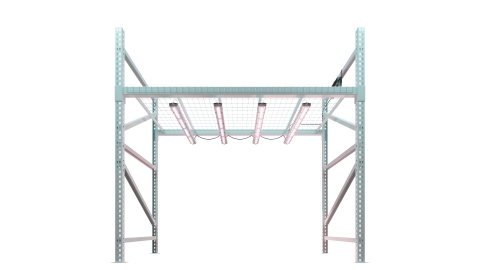 original The Arize Factor ML300 on a grow rack. (Photo: Business Wire)