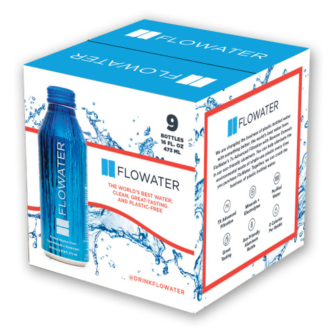 FloWater in Aluminum Bottles (Photo: Business Wire)