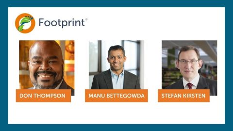 Don Thompson, Manu Bettegowda, and Stefan Kirsten join the Footprint Board of Directors (Photo: Business Wire)