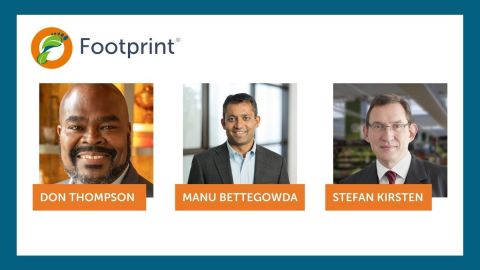 original Don Thompson, Manu Bettegowda, and Stefan Kirsten join the Footprint Board of Directors (Photo: Business Wire)