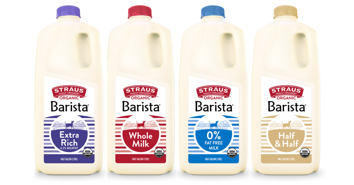 Organic Milk & Cream Products - Straus Family Creamery