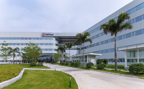 BeiGene State-of-the-Art Biologics Facility in Guangzhou, China (Photo: Business Wire)
