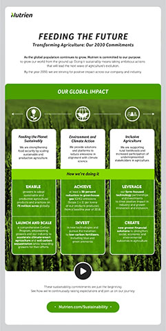 Feeding the Future Plan Global Impact
