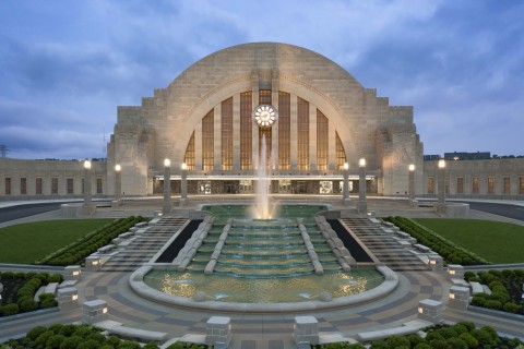 Cincinnati Union Terminal - Cincinnati, OH (Photo: © Brad Feinknopf/OTTO)