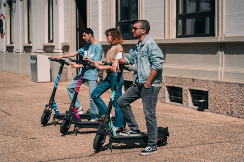 Helbiz Partners with Italian Art and Design School, Nuova Accademia di Belle Arti, to Transform Electric Scooters Into Works of Art (Photo: Business Wire)